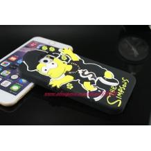 Силиконов калъф / гръб / TPU 3D за Samsung Galaxy S6 G920 - The Simpsons / черен