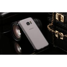 Силиконов калъф / гръб / TPU за Samsung Galaxy S7 G930 - сив прозрачен / 2 части / лице и гръб