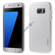 Твърд гръб MOTOMO TPU PC Hybrid Case за Samsung Galaxy S7 G930 - сребрист