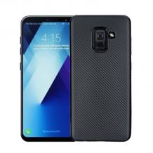 Силиконов калъф / гръб / TPU за Samsung Galaxy A6 2018 A600 - черен / Carbon