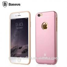 Луксозен твърд гръб Baseus Design за Apple iPhone 6 / 6S - розов