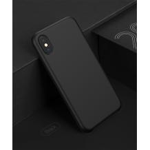 Луксозен силиконов калъф / гръб / TPU Baseus Original LSR Protective Case за Apple iPhone X - черен