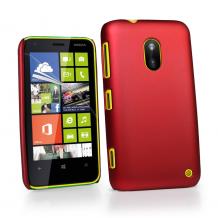Заден предпазен твърд гръб /капак/ за Nokia Lumia 620 - червен