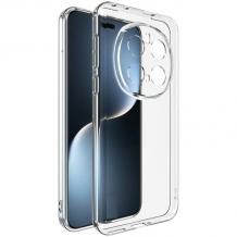 Силиконов калъф / гръб / TPU кейс 2mm за Honor Magic 7 Pro - прозрачен гръб със защита за камерата