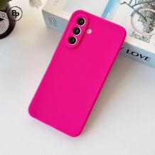 Силиконов калъф / гръб / кейс за Samsung A37 Hot Pink - цикламен кейс със защита за камерата