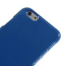 Луксозен силиконов калъф / гръб / TPU Mercury GOOSPERY Jelly Case за Apple iPhone 6 4.7" - тъмно син