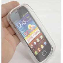 Ултра тънък заден предпазен капак за Samsung Galaxy Y Duos S6102 - прозрачен / матиран