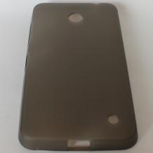 Силиконов калъф / гръб / TPU за Nokia Lumia 630 / Nokia Lumia 635 - черен / мат