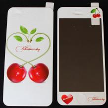 Скрийн протектор / Screen protector лице и гръб за Apple iPhone 5 / 5S - Cherry love Cherry