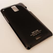 Твърд гръб / капак / SGP за HTC J - Z321e - черен