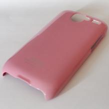Твърд гръб / капак / SGP за HTC Desire G7 - розов