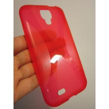 Силиконов калъф / гръб / ТПУ X Style за Samsung Galaxy S4 S IV SIV I9500 I9505 - червен