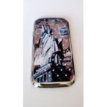 Луксозен предпазен капак / твърд гръб / с камъни за Samsung Galaxy S3 I9300 / SIII I9300 - Statue of Liberty