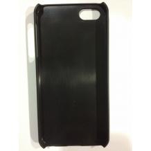 Заден предпазен капак / твърд гръб / за Apple Iphone 5 / iPhone 5S - черен с камъни