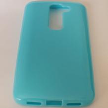 Силиконов калъф / гръб / TPU за LG G2 Mini D620 - син / гланц