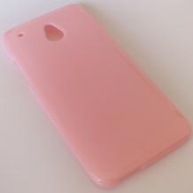Силиконов гръб / калъф / ТПУ за HTC One Mini M4 - розов / мат