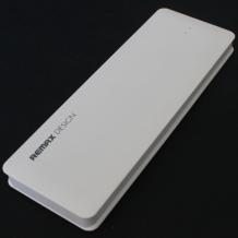 Външна батерия Power Bank REMAX 3200mAh за Samsung, Apple, LG, HTC, Sony, Nokia, BlackBerry, Huawei и др. - бяла