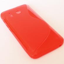 Силиконов калъф / гръб / TPU S-Line за Huawei Ascend Y320 - червен