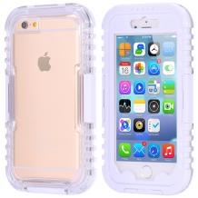 Водоустойчив калъф / Waterproof Heavy Duty Phone Case Cover за Apple iPhone 7 Plus - бял