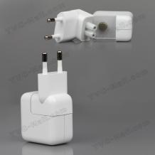 Оригинално зарядно 220V  10W  2.1A с USB порт за Apple iPhone, iPad 2, iPad 3, iPad 4