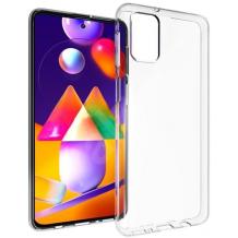 Силиконов калъф / гръб / TPU NORDIC Jelly Case за Samsung Galaxy M31S - прозрачен