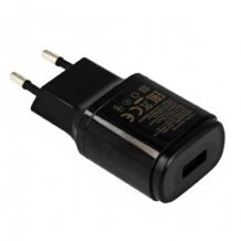 Оригинално зарядно устройство 100-220V + Micro USB кабел 5.0V-1.8A за LG G3 D850 - черен