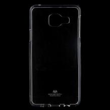 Луксозен силиконов калъф / гръб / TPU Mercury GOOSPERY Jelly Case за Samsung Galaxy A3 2016 A310 - прозрачен