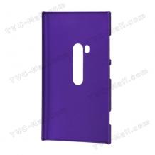 Заден предпазен твърд гръб / капак / за Nokia Lumia 920 - лилав