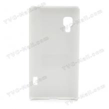 Заден предпазен твърд гръб за LG Optimus L5 II E460 - бял