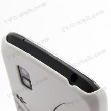 Заден предпазен твърд гръб / капак / с камъни за LG Nexus 4 E960 - Art 2
