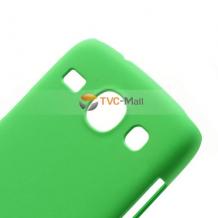 Заден предпазен твърд гръб / капак / SGP за Samsung Galaxy Core I8260 I8262 - зелен