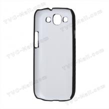 Заден предпазен капак / твърд гръб / за Samsung I9300 GALAXY S3 S III SIII - черен / Carbon
