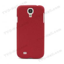 Заден предпазен твърд гръб за Samsung Galaxy S4 IV I9500 - червен