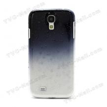 Заден предпазен твърд гръб за Samsung Galaxy S4 IV i9500 i9505 - 3D Raindrop сив