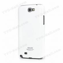 Заден предпазен твърд гръб / капак / SGP за Samsung Galaxy Note 2 N7100 / Note II N7100 - бял