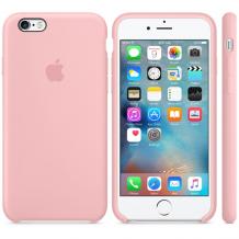 Оригинален кожен гръб за Apple iPhone 5 / iPhone 5S / iPhone SE - розов