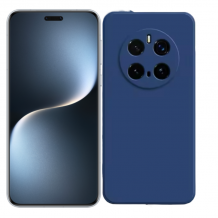 Силиконов калъф / кейс / Nano TPU за Honor Magic 7 Pro - тъмно син гръб със защита за камерата