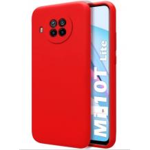 Луксозен силиконов калъф / гръб / Nano TPU кейс за Xiaomi Mi 10T Lite - червен