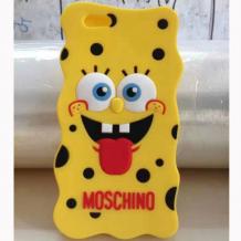 Силиконов калъф / гръб / TPU 3D за Apple iPhone 6 4.7" - spongebob