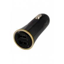 Оригинален USB кабел LDNIO C28 Car Charger 12V / 2 USB порта и Micro USB кабел 3.4A за Samsung , LG , HTC , Sony, Nokia, Huawei , ZTE, BlackBerry и др. - черно / бяло