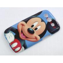 Заден предпазен твърд гръб за Samsung Galaxy S3 I9300 / SIII I9300 - Mickey Mouse / Мики Маус