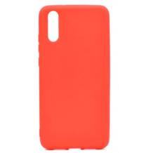 Луксозен силиконов калъф / гръб / TPU Soft Jelly Case за Huawei P20 - червен