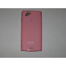 Заден предпазен капак SGP за Sony Ericsson Xperia X12 / Arc S - розов