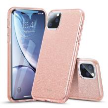 Силиконов калъф / гръб / TPU кейс за Samsung Galaxy A52 / A52 5G - розов / брокат