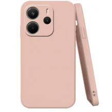 Силиконов калъф / кейс / Nano TPU за Xiaomi Redmi Note 14 5G - пепел от рози гръб със защита за камерата