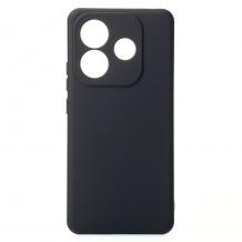 Силиконов калъф / кейс / Nano TPU за Xiaomi Redmi Note 14 5G - черен гръб със защита за камерата