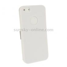 Кожен хоризонтален Flip Leather Case за Iphone 4 / 4S - бял