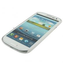 Заден предпазен капак / твърд гръб /  Moshi за Samsung GALAXY S3 I9300 / SIII I9300 - White / Бял матиран