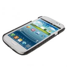 Заден предпазен твърд гръб за Samsung Galaxy Grand I9080 I9082 - Croco / черен