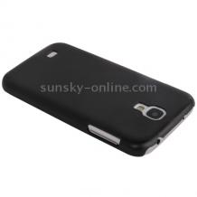 Заден предпазен твърд гръб за Samsung Galaxy S4 S IV SIV i9500 i9505 - черен